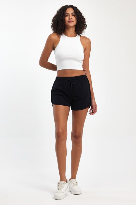 Women's Relaxed Fit Cotton Shorts (Multiple Colours)