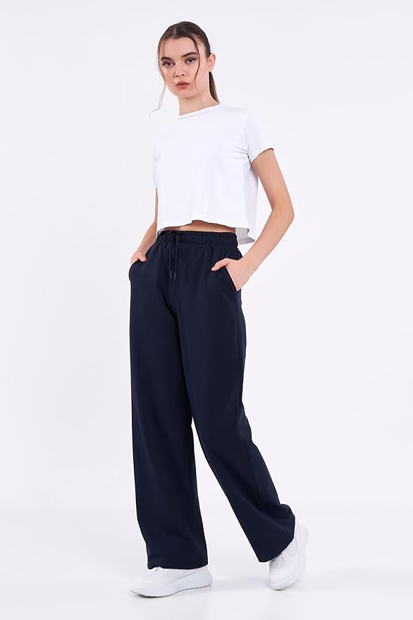 Women's Wide Leg Joggers (Multiple Colours)